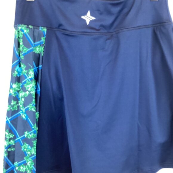 Tuckernuck Navy English Ivy Helen Golf Skirt Size Small Athletic Stretch Skort - Picture 11 of 12